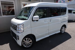 エブリィワゴン　ＰＺターボスペシャル　ハイルーフ　ワンオーナー車　衝突軽減スズキセーフティサポートシステム搭載　両側パワースライドドア　ディスプレイオーディオ