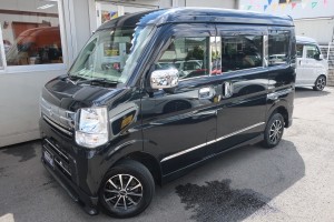 エブリィ　ジョイン　ハイルーフ　フルカスタム車　カロッツェリアメモリーナビ＆TV　社外フルエアロ　純正オプションルーフスポイラー　フロントメッキグリル