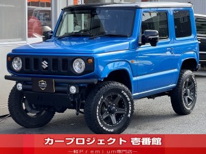 ジムニー　ＸＣターボ　４ＷＤ　オートマ車　リフトＵＰカスタム　ＫＬＣ前後バンパー＆プレート　純正ナビ　フルセグＴＶ　Ｂカメラ　ＣＤ　ＤＶＤ　ＢＴ接続　前後ドラレコ　連動ＥＴＣ　社外アルミ　オプカンＲＴ　フロアマット　ツィーター　アームレスト　走行２０９００Ｋｍ