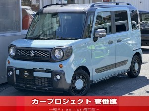 スペーシアギア　ハイブリッドＸＺターボ　セーフティサポート　全周囲カメラ　カロッツェリアディスプレイオーディオ　カープレイ　ＣＤ　ＤＶＤ　ＢＴ　リアサーキュレーター　フロアマット　クルコン　両側自動ドア　シートヒーター　パーキングセンサー　走行３６０００Ｋｍ