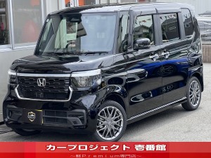 Ｎ－ＢＯＸカスタムターボ　ホンダセンシング　両側電動スライド　純正８型ディスプレイオーディオ　カープレイ　Ｂカメラ　ドラレコ　ＥＴＣ　アンドロイドオート　ブルートゥース　半革シート　シートヒーター　フロアマット　サイドバイザ