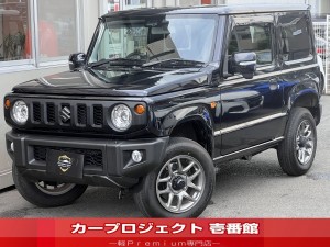 ジムニー　ＸＣターボ　４ＷＤ　オートマ車　改良後４型　社外９型ディスプレイオーディオ　前後ドラレコ　ＥＴＣ　カープレイ　ブルートゥース接続　シートヒーター　バックセンサー　フロアマット　サイドバイザー　フルフラットシート　スズキセーフティサポート　走行３３００Ｋｍ