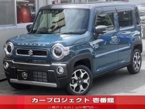 ハスラー　ハイブリッドＸターボ　４ＷＤ　純正９型ナビ　全周囲カメラ　フルセグＴＶ　ＥＴＣ　ＣＤ　ＤＶＤ　ＵＳＢ　カープレイ　ブルートゥース　シートヒーター　ラバーフロアマット　サイドバイザー　アダプティブクルーズコントロール　レーンキープ　走行５０００Ｋｍ