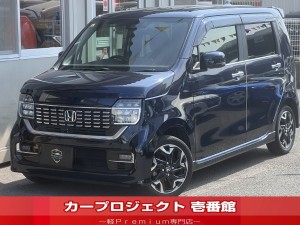 Ｎ－ＷＧＮカスタム　Ｌターボホンダセンシング　ギャザーズインターナビ　Ｂカメラ　ドラレコ　ＥＴＣ　フルセグＴＶ　ブルートゥース　ＣＤ　ＤＶＤ　ハーフレザーシート　シートヒーター　フロアマット　サイドバイザ　アダプティブクルコン　ホンダセンシング　走行２０１００Ｋｍ
