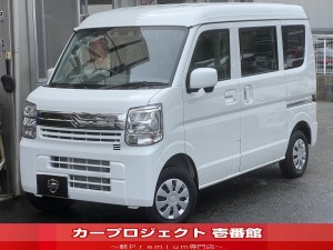 エブリイ　ジョインターボ　４ＷＤ　現行型　６型ＣＶＴ　シートヒーター　ＬＥＤヘッドランプ　ルーフコンソール　バックセンサー　フルフラット　両側スライドドア　イージークローザー　車線逸脱警報　デュアルカメラブレーキサポート　スマートキー　走行７０Ｋｍ
