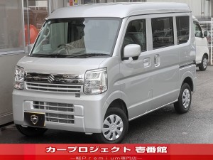 エブリイ　ジョインターボ　４ＷＤ　現行型　６型ＣＶＴ　純正スマホ連携ディスプレイオーディオ　Ｂカメラ　両側電動スライドドア　オートエアコン　ルーフコンソール　シートヒーター　リアヒーター　バックセンサー　デュアルカメラブレーキサポート　走行１４００Ｋｍ