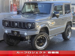 ジムニー　ＸＣターボ　４ＷＤ　５速ＭＴ　ＪＡＯＳリフトＵＰセット　ＲＡＹＳ鍛造１６アルミ　オプカンＲＴ　ケンウッド９型ナビ　Ｂカメラ　フルセグＴＶ　ＢＴ接続　ＥＴＣ　茶革調シートカバー　社外前後バンパー＆プレート＆マフラー＆テールランプ　ラノーズＥＣＵハイオク仕様　ワンオーナー　走行１５５００Ｋｍ