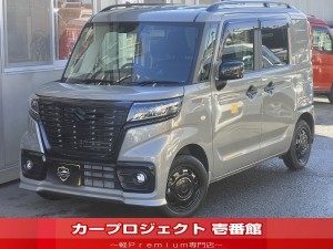 スペーシアベース　ＸＦ　純正８型ナビ　フルセグＴＶ　Ｂカメラ　右側自動ドア　ナビ連動前後ドラレコ　ＥＴＣ　ＢＴ接続　ＣＤ　ＤＶＤ　ＵＳＢ　シートヒーター　フロアマット　サイドバイザー　アダプティブクルコン　スズキセーフティ　走行３６００Ｋｍ