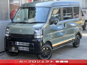 エブリイ　Ｊリミテッド　特別仕様車　届出済未使用車　ターボ　純正ディスプレイオーディオ　Ｂカメラ　両側電動スライド　オートエアコン　ＢＴ接続　カープレイ　アンドロイドオート　ＵＳＢ　専用ＬＥＤヘッドライト　シートヒーター　スマートキー