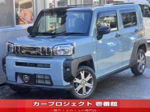 タフト　Ｇターボ　ダーククロムベンチャー　ガラスルーフ　純正ナビ　パノラマモニター　ナビ連動ドラレコ　フルセグＴＶ　ＣＤ　ＤＶＤ　ＵＳＢ　ＢＴ接続　フロアマット　サイドバイザー　電動Ｐ　アダプティブクルコン　レーンアシスト　スマートアシスト　走行２２２００Ｋｍ