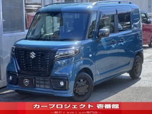 スペーシアベース　ＸＦ　ストラーダナビ　フルセグＴＶ　切替Ｂカメラ　ビルトインＥＴＣ　フロアマット　サイドバイザー　天井収納　ＣＤ　ＤＶＤ　ブルートゥース　純正１４アルミ　アダプティブクルコン　スズキセーフティサポート　走行３０１００Ｋｍ