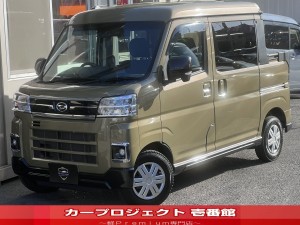 アトレー　４ＷＤ　デッキバン　ターボ車　視界補助パック　純正ナビ　フルセグＴＶ　Ｂカメラ　ナビ連動前後ドラレコ　ビルトインＥＴＣ　両側電動スライド　天井収納　ＣＤ　ＤＶＤ　ＵＳＢ　ＢＴ　フロアマット　サイドバイザー　アダプティブクルコン　走行２７１００Ｋｍ