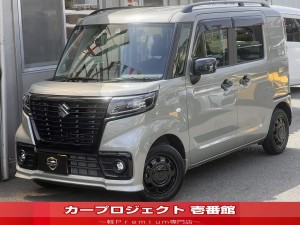 スペーシアベース　ＸＦ　スズキセーフティサポート　ビルトインＥＴＣ　オーディオデッキ　ＣＤ　ブルートゥース接続　ＵＳＢ　シートヒーター　右側電動スライド　フロアマット　サイドバイザー　フロアイルミ　アダプティブクルコン　走行３５１００Ｋｍ