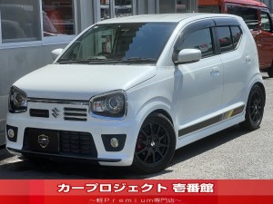 アルトワークス　４ＷＤ　ベースグレード　５ＡＧＳ　純正レカロ　純正ナビ　バックアイカメラ　フルセグＴＶ　ＥＴＣ　モンスターマフラー　ＴＥＩＮ車高調　テイクオフハンドル＆シートローポジ　レーザー探知機　ＢＴ接続　ＣＤ　ＤＶＤ　純正１５アルミ　走行４５６００Ｋｍ