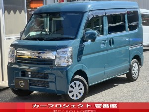 クリッパーバン　ＧＸターボ　６型ＣＶＴ　純正ナビ　フルセグＴＶ　両側電動スライド　オートエアコン　前後ドラレコ　ＥＴＣ　リア５面スモークフィルム　ＣＤ　ＢＴ接続　天井収納　前席マット　サイドバイザー　シートヒーター　エマブレ