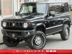 ジムニー XCターボ 4WD オートマ車 4型 リフトUPカスタム カロ9型ナビ フルセグ ドラレコ ETC 茶革調シートカバー CLリンク2インチアップSTキット DEAN16AW オプカンRT CD DVD BT接続 HDMI ワンオーナー 走行30600Km