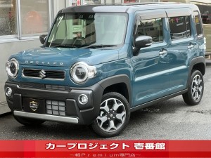 ハスラー　ハイブリッドＸターボ　４ＷＤ　ケンウッドナビ　フルセグＴＶ　前後ドラレコ　シートヒーター　ＣＤ　ＤＶＤ　ＢＴ　フロアマット　サイドバイザー　アダプティブクルコン　スノーモード　ブレーキサポート　純正アルミ　禁煙車