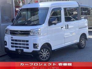 アトレー　デッキバン　ターボ車　視界補助パック　ＥＴＣ　両側電動スライドドア　荷室マット　全席オールシーズンマット　ルーフコンソール　ＯＰメッキミラー　社外１２インチアルミ　スマートキー　スマートアシスト　ワンオーナー　走行１６９００ｋｍ