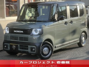 Ｎ－ＢＯＸジョイ　ターボ　２トーンカラー　純正８型スマホ連携ＤＡ　Ｂカメラ　カープレイ　前後ドラレコ　ＥＴＣ　アクティブフェイスＰＫＧ　無限ルーフスポイラー　フロアマット　サイドバイザー　ハーフレザーシート　シートヒーター　両側自動ドア　走行１６４００ｋｍ
