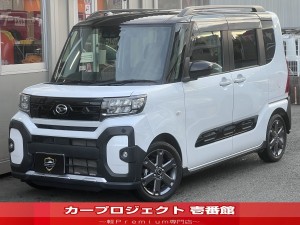 タントファンクロス　ターボ　純正１０型ナビ　フルセグＴＶ　Ｂカメラ　ナビ連動前後ドラレコ　ＥＴＣ　走行中ＴＶ　両自ドア　シートヒーター　ＣＤ　ＤＶＤ　ＵＳＢ　ＨＤＭＩ　ブルートゥース　フロアマット　サイドバイザー　ルーフレール　走行２８３００ｋｍ
