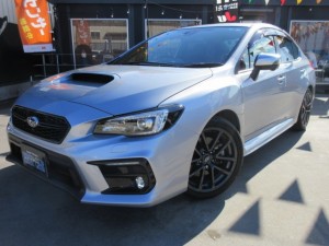 ＷＲＸ　Ｓ４　２．０ＧＴ－Ｓアイサイト　後期型　ＳＴＩマフラー　純正８型ナビ　フルセグＴＶ　フロント＆左サイド＆Ｂカメラ　ＥＴＣ　ドラレコ　ハーフレザーシート　シートヒーター　ＢＳＭ　ビルシュタイン　リアソナー　トランクスポイラー　走行５０７００ｋｍ　