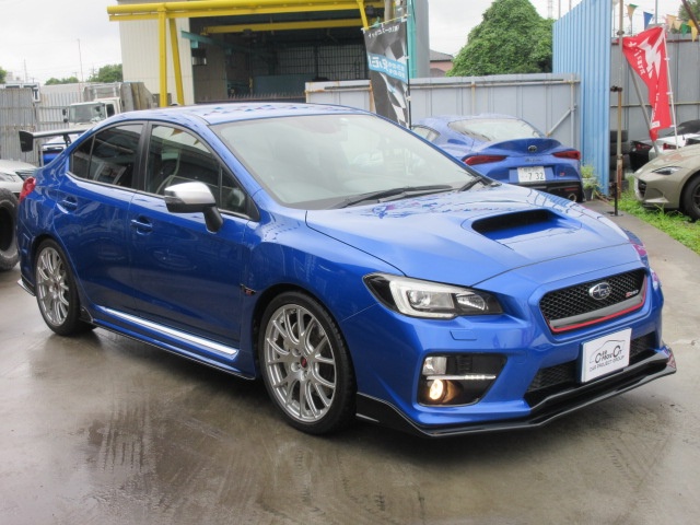 最終価格スバルWRXSTI VAB型 純正アルミボンネット 艶消しブラック塗装 