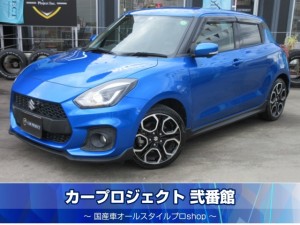 スイフトスポーツ　セーフティサポート装着車　６速ＭＴ　ワンオーナー　純正ナビ　フルセグＴＶ　全周囲カメラ　ＥＴＣ　前後ドラレコ　リアソナー　シートヒーター　レーンキープ　クルコン　レークル　キセノン　スマートキー　純正１７アルミ　走行１６３００ｋｍ
