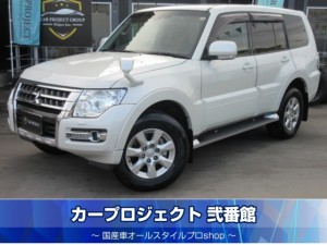 パジェロ　ロングエクシードＤＴ　４ＷＤ　７人乗　ワンオーナー　ディーゼルターボ　純正ナビ　フルセグＴＶ　バックカメラ　ＥＴＣ　ドラレコ　シートヒーター　クルコン　１００Ｗ電源　ルーフスポイラー　ＬＥＤライナー　キセノンライト　走行２２８００ｋｍ
