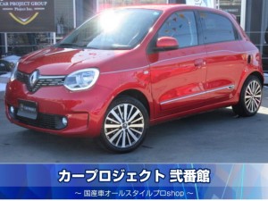 ルノー　トゥインゴ　インテンス　後期型　ターボ車　純正ディスプレイオーディオ　バックカメラ　ハーフレザーシート　シートヒーター　レーンキープ　リアソナー　クルコン　純正１６インチアルミ　ルーフスポイラー　走行６６００ｋｍ