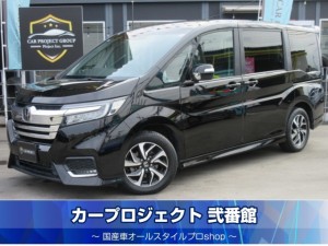 ステップワゴンスパーダ　スパーダ・ホンダセンシング　後期型　純正ギャザーズ９型ナビ　フルセグＴＶ　バックカメラ　ＥＴＣ２．０　両側自動ドア　ＣＭＢＳ　ＬＥＤライト　純正アルミ　サンシェード　ＣＤ録音　ＤＶＤ再生　走行３３８００ｋｍ