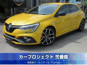 ルノー　メガーヌ　スポールトロフィーＭＴ　６速ＭＴ　純正ディスプレイオーディオ　バックカメラ　ＥＴＣ　ドラレコ　純正レカロスポーツシート　アクティブブレーキ　車間距離警告　レーンキープ　スエードコンビハンドル　専用１９インチアルミ　ブレンボキャリパー　前後ソナー　走行２７５００ｋｍ