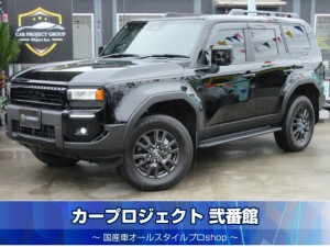 ランドクルーザー２５０　ＶＸ　４ＷＤ　７人乗　サンルーフ　各部ブラックアウトペイント　黒本革シート　シートヒーター　エアシート　ステアリングヒーター　純正１２.３型ナビ　フルセグＴＶ　全周囲カメラ　ＥＴＣ２．０　デジタルインナーミラー　ＬＥＤデイライナー　スモークテールカバー　走行２０８０ｋｍ