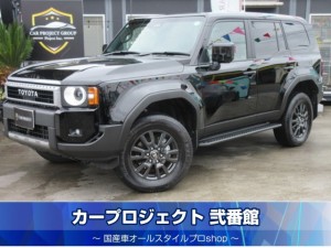 ランドクルーザー２５０　ＶＸ　４ＷＤ　７人乗　ワンオーナー　サンルーフ　トヨタチームメイト　ＯＰ丸目ＬＥＤヘッドライト　純正１２.３型ナビ　フルセグＴＶ　全周囲カメラ　黒本革シート　シートヒーター　エアシート　ステアリングヒーター　電動ゲート　デジタルインナーミラー　走行３０４０ｋｍ