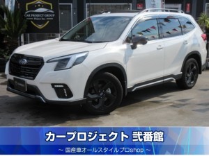 フォレスター スポーツ 4WD ターボ車 ワンオーナー 大型サンルーフ メーカー8型メモリーナビ フルセグTV フロント&左サイド&バックカメラ ハーフレザーシート シートヒーター ステアリングヒーター デジタルインナーミラー 電動ゲート デイライナー ルーフレール ラゲッジマット 走行18400km