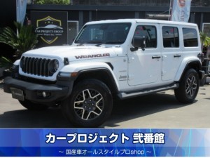ジープ　ラングラーアンリミテッド　サハラ　４ＷＤ　後期型　純正１２.３型ワイドナビ　フロントカメラ　バックカメラ　ＥＴＣ２．０　黒本革シート　シートヒーター　ステアリングヒーター　安全＆ドライブアシスト　衝突被害軽減ブレーキ　ソナー　ＢＳＭ　純正１８インチアルミ　１００Ｖ　走行７３００ｋｍ