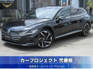 VW アルテオン シューティングブレーク TSI 4モーション Rライン アドバンス 4WD サンルーフ ハーマンカードン 黒本革シート シートヒーター 電動ゲート 純正ナビ 全周囲カメラ ETC2.0 ドラレコ ワイヤレス充電 パークアシスト 走行40400km