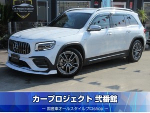 メルセデスＡＭＧ　ＧＬＢ３５　４マチック　４ＷＤ　７人乗　純正ナビ　フルセグＴＶ　全周囲カメラ　ＥＴＣ２．０　ミラー型ドラレコ　ハーフレザーシート　シートヒーター　ハンズフリー付き電動ゲート　純正ＡＭＧ１９インチアルミ　ビッグキャリパー　走行３６２００ｋｍ